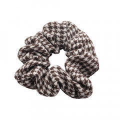SOHO Pepita Scrunchie Braun резинка для волос Пепита