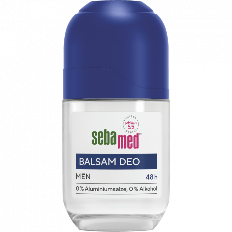 SEBAMED Deo Balsam Roll-on Men, 50 ml, Себамед Дезодорант роликовый мужской, 48ч защита, 50 мл