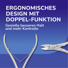 SCHOLL Fussnagel Schere, 1 St, Шолль Ножницы для ногтей на ногах, прецизионная заточка, 1 шт