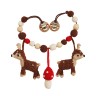 SindiBaba® Kinderwagenkette Reh AUDREY gehakelt mit Rasseln Коляска-цепочка олень ОДРИ связана крючком с погремушками