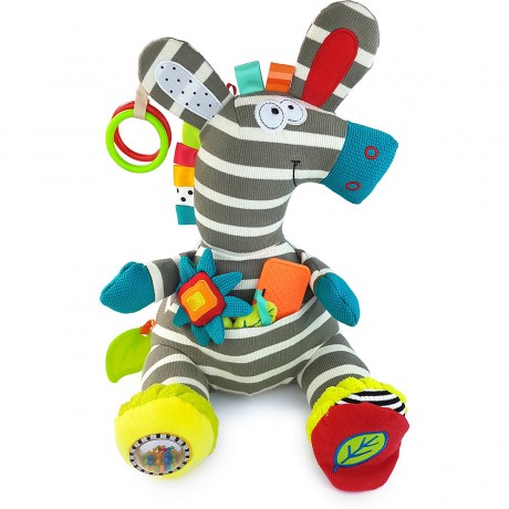 Classic Aktivitatsspielzeug Zebra Zeddy Классическая игрушка для активного отдыха Zebra Zeddy