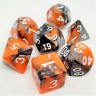 dice4friends 7-tlg. RPG Wurfelset Racing Orange 7 шт. RPG Dice Set Racing Оранжевый