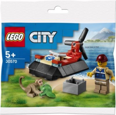 LEGO LEGO City 30570 Luftkissenboot fur Tierrettungen LEGO City 30570 Спасательный корабль на воздушной подушке для животных