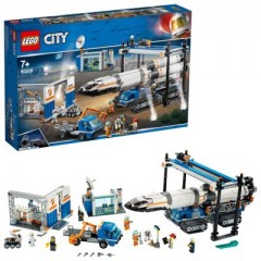LEGO City Raketenmontage Transport - 60229 Транспорт городской ракетной сборки - 60229
