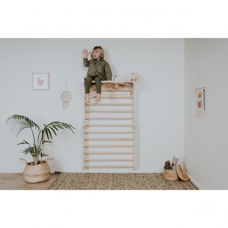 leggo Kletterdreieck Sprossenwand mit Rampe Восхождение на треугольную шведскую стенку с рампой