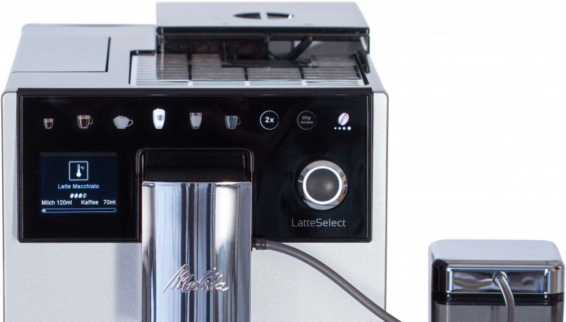 Melitta Melitta Kaffeevollautomat CI Touch Latte Select F 630-201, 12 Kaffeekreationen  6 Benutzerprofile, flusterleises Mahlwerk  Полностью автоматическая кофемашина Melitta CI Touch Latte Select F 630-201, 12 режимов приготовления кофе, 6 пользовательск