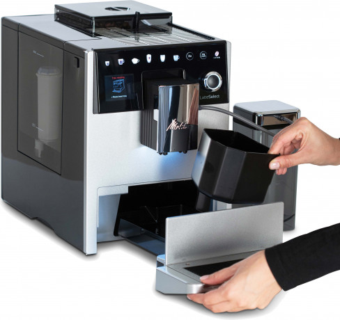 Melitta Melitta Kaffeevollautomat CI Touch Latte Select F 630-201, 12 Kaffeekreationen  6 Benutzerprofile, flusterleises Mahlwerk  Полностью автоматическая кофемашина Melitta CI Touch Latte Select F 630-201, 12 режимов приготовления кофе, 6 пользовательск