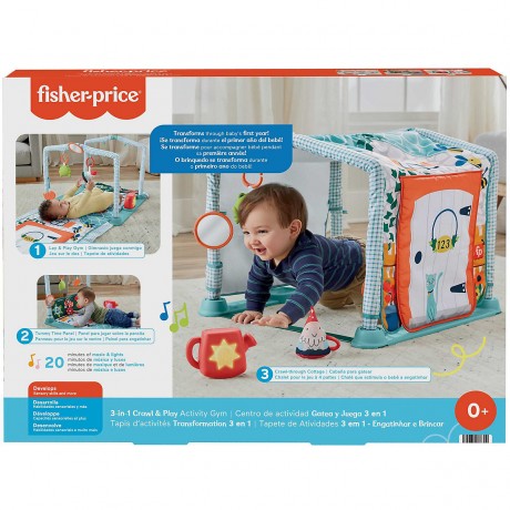 Mattel Fisher-Price 3-in-1 Kleines Ferienhaus Spieldecke Игровой коврик Fisher-Price 3-in-1 Little Cottage
