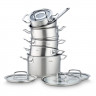 Fissler Fissler Topfset 6-tlg. ORIG. PROFI COLLECTI silber Набор горшков Fissler, 6 предметов. ОРИГ. ПРОФИ КОЛЛЕКЦИЯ