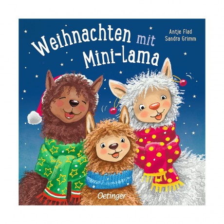 Weihnachten mit Mini-Lama Рождество с мини-ламой