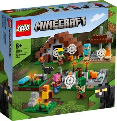 LEGO Minecraft 2er Set: Skelettverlies (21189) + Das verlassene Dorf (21190) Minecraft Набор из 2 предметов: Подземелье скелетов (21189) + Заброшенная деревня (21190)