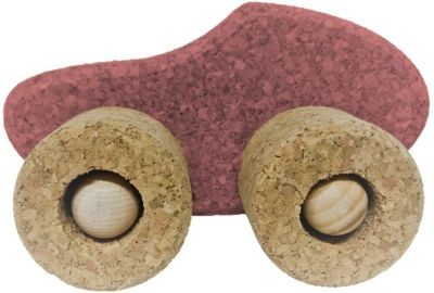 KORXX Spielzeugauto Kork Lambo rund Пробковая машинка Ламбо круглая