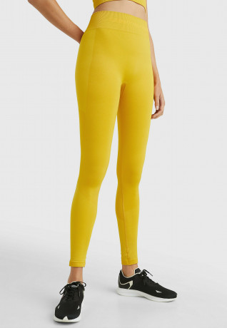 Tommy Hilfiger HW SHINY SEAMLESS Leggings countryside yellow HW SHINY SEAMLESS леггинсы сельский желтый