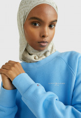 Tommy Hilfiger 1985 MINI CORP LOGO Sweatshirt hydrangea blue ЛОГОТИП MINI CORP 1985 – Свитер гортензия синяя