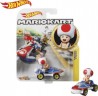Mattel Hot Wheels Mario Kart Replica 1:64 Die-Cast Toad Hot Wheels Mario Kart Реплика 1:64 Литая жаба