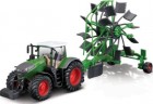 Bburago Bburago 10 cm Traktor Fendt mit Heuwender Трактор Bburago 10 см Fendt с ворошилкой