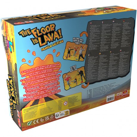 Goliath The Floor is Lava Family Edition Семейное издание The Floor is Lava