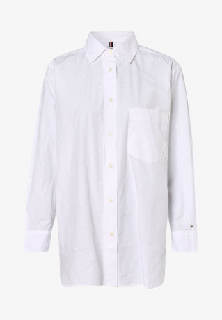 Tommy Hilfiger Button-down blouse weiss Блузка на пуговицах белый