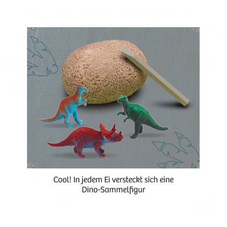 Kosmos Dino-Ei Ausgrabung Раскопки яиц динозавров