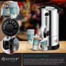 KESSER KESSER Heisswasserspender, Gluhweinkessel 10L Edelstahl Inkl. 10x Becher Gluhweinkocher kupfer Диспенсер для горячей воды KESSER, чайник для глинтвейна, 10 л, нержавеющая сталь, включая 10 чашек для глинтвейна