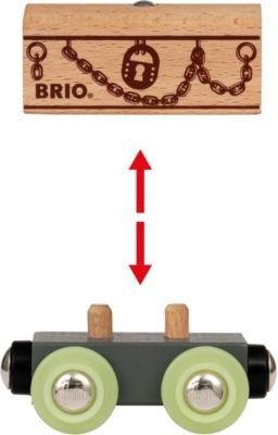 BRIO Geisterzug Glow in the Dark Поезд-призрак, светящийся в темноте