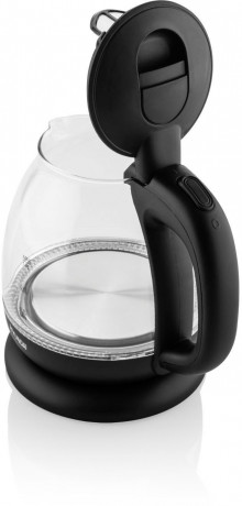 Hyundai Hyundai Wasserkocher VK101, 1 l, 1100 W, 1100 W, automatische Deckeloffnung und Abschaltung, Spirale fur Kabel Чайник Hyundai VK101, 1 л, 1100 Вт, 1100 Вт, автоматическое открывание и отключение крышки, спираль для кабеля