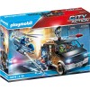 PLAYMOBIL PLAYMOBIL 70575 Polizei-Helikopter: Verfolgung des Fluchtfahrzeugs Полицейский вертолет PLAYMOBIL 70575: в погоне за машиной для побега