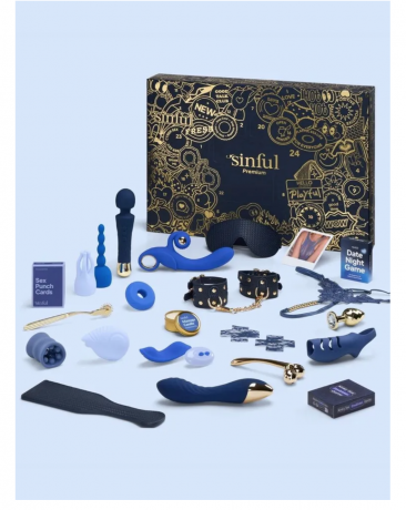Эротический адвент календарь Sinful Premium 2025, 24 предмета