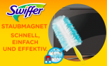 Swiffer  Staubmagnet Nachfullpack 18St х 2stk, Свиффер Сменные салфетки-насадки для магнитной щетки, 18 штук  х 2 упаковки