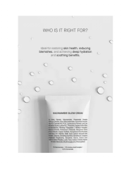 Transparent Lab Niacinamide Glow Cream, Крем для лица с ниацинамидом 5% увлажняющий, выравнивающий тон, от несовершенств и тусклости, с керамидами, 50 мл