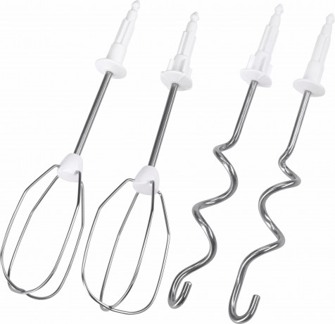 BOSCH BOSCH Handmixer CleverMixx MFQ24200, 400 W, inkl. Edelstahl-Tubobesen, Edelstahl-Knethaken, leicht und ergonomisch Ручной миксер BOSCH CleverMixx MFQ24200, 400 Вт, включая венчик из нержавеющей стали, крюк для теста из нержавеющей стали, легкий и э