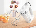 BOSCH BOSCH Handmixer CleverMixx MFQ24200, 400 W, inkl. Edelstahl-Tubobesen, Edelstahl-Knethaken, leicht und ergonomisch Ручной миксер BOSCH CleverMixx MFQ24200, 400 Вт, включая венчик из нержавеющей стали, крюк для теста из нержавеющей стали, легкий и э