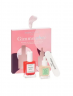 Manucurist Gimme set, Набор для ухода за ногтями для женщин (Франция), Gimme Glow Active Raspberry + Green Oil + мини-пилка, 3 предмета, укрепление и сияние ногтей