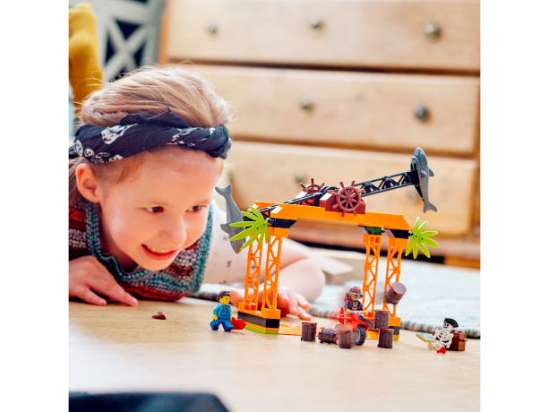 Lego Haiangriff-Stuntchallenge Атака акулы