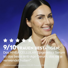 NIVEA Cellular Epigenetics Verjungendes Serum, 15 ml, Нивеа Сыворотка для лица омолаживающая, Epicelline, церамиды, дорожный формат, 15 мл