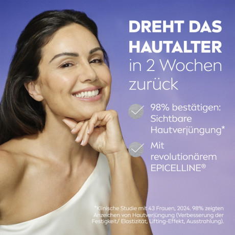 NIVEA Cellular Epigenetics Verjungendes Serum, 15 ml, Нивеа Сыворотка для лица омолаживающая, Epicelline, церамиды, дорожный формат, 15 мл