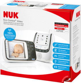 Nuk  Eco Control plus Video, Радионяня с Дополнительным Видеонаблюдением 1 шт