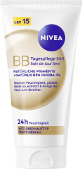 NIVEA BB Tagespflege 5in1 Mittlerer Hauttyp, 50 ml, Нивеа BB крем для лица 5 в 1, для среднего тона кожи, выравнивание и увлажнение, 50 мл