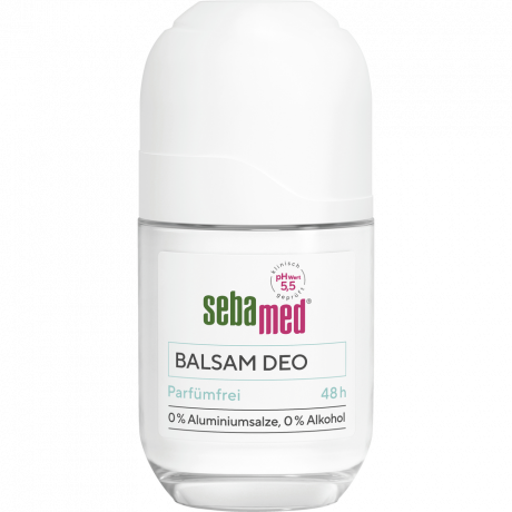 SEBAMED Deo Roll-on Balsam parfumfrei, 50 ml, Себамед Дезодорант роликовый без парфюма, для чувствительной кожи, 50 мл