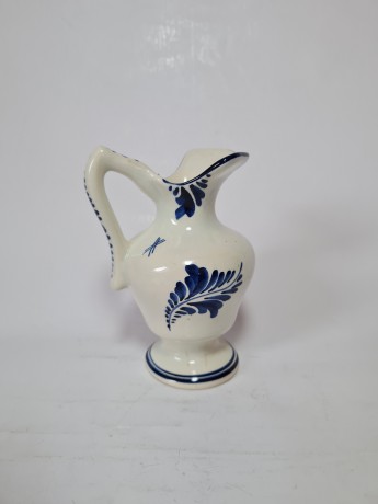 DELFTS HOLLAND Ваза дельфийский фарфор "Мельница", 12см, Голландия, 1960-70гг.