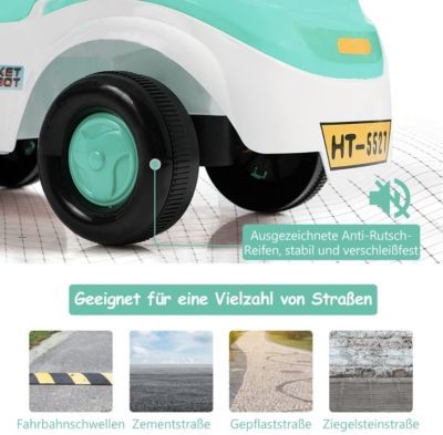 COSTWAY Rutschauto zum Rutschen  Schieben  Reiten Поездка на слайд-машине для катания на слайде