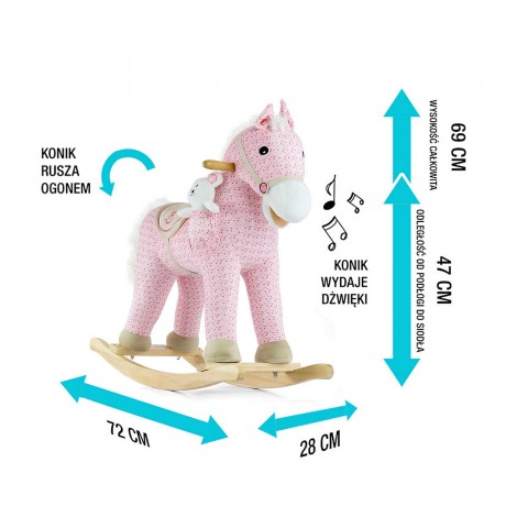 Schaukelpferd Milly Mally Rocking Horse Pony Лошадка-качалка Милли Малли Лошадка-качалка Пони