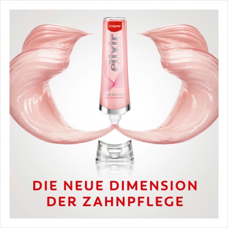 Colgate Zahnpasta elixir Gum Booster Колгейт Зубная паста для ухода за деснами и эмалью, С двойной фторидной технологией и гиалуроновой кислотой, 80 мл