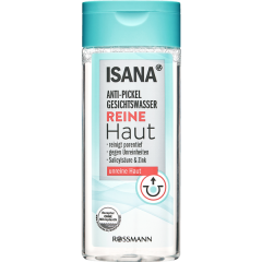ISANA reine Haut Anti-Pickel Gesichtswasser, Исана Тоник для лица против прыщей и черных точек для жирной кожи, 200мл