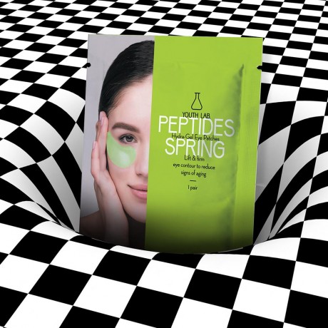 YOUTH LAB. Peptides Spring Hydra-Gel Eye Patches Гелевые патчи для глаз Peptides Spring Hydra-Gel