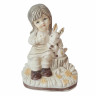 Goebel Фигурка "Девочка с кроликом", 11см х 8см, Германия, 1960-70гг.