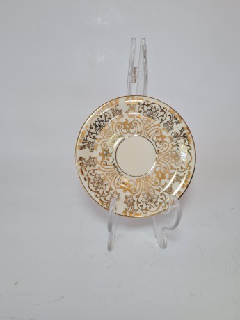 Porzellanfabrik Gareis, Kühnl & Co (GKC), ГКС Фарфоровое чайное трио с позолотой, Германия 1960г.