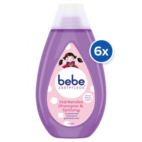bebe Zartpflege starkendes Shampoo & Spulung  Укрепляющий шампунь и кондиционер для деликатного ухода
