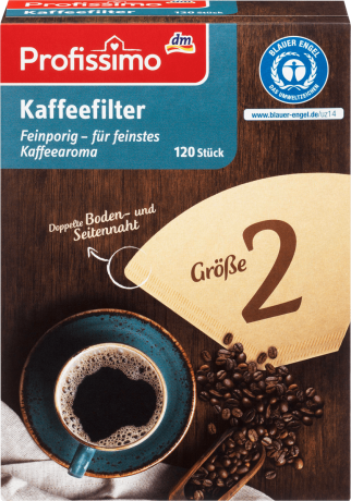 Profissimo Kaffeefilter (Gr. 2) Фильтр для кофе, 120 шт