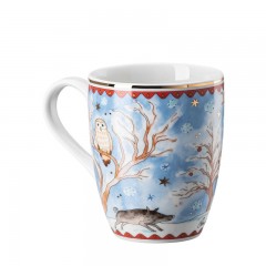 Hutschenreuther Hutschenreuther Sammeledition 2022 Weihnachtsabend Becher mit Henkel 0,36 L Кружка Hutschenreuther collection edition 2022 Сочельник с ручкой 0,36 л